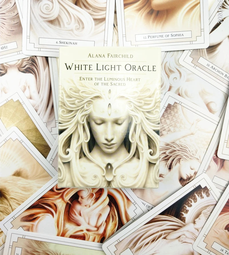 White Light Oracle Cards (PDF Guidebook included)