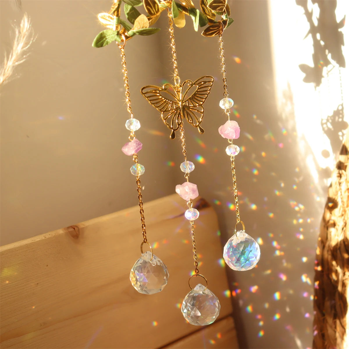 New Crystal Wind Chime (5 Designs)