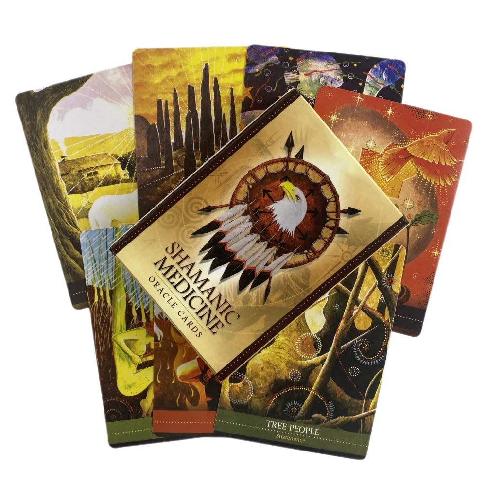 Shamanic Medicine Oracle Cards (PDF Guidebook included)