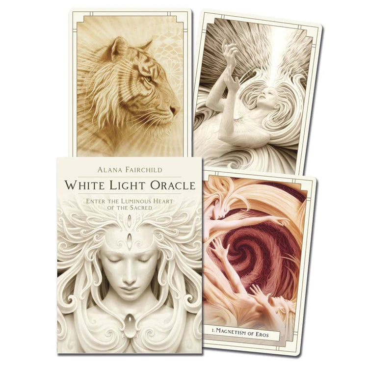 White Light Oracle Cards (PDF Guidebook included)