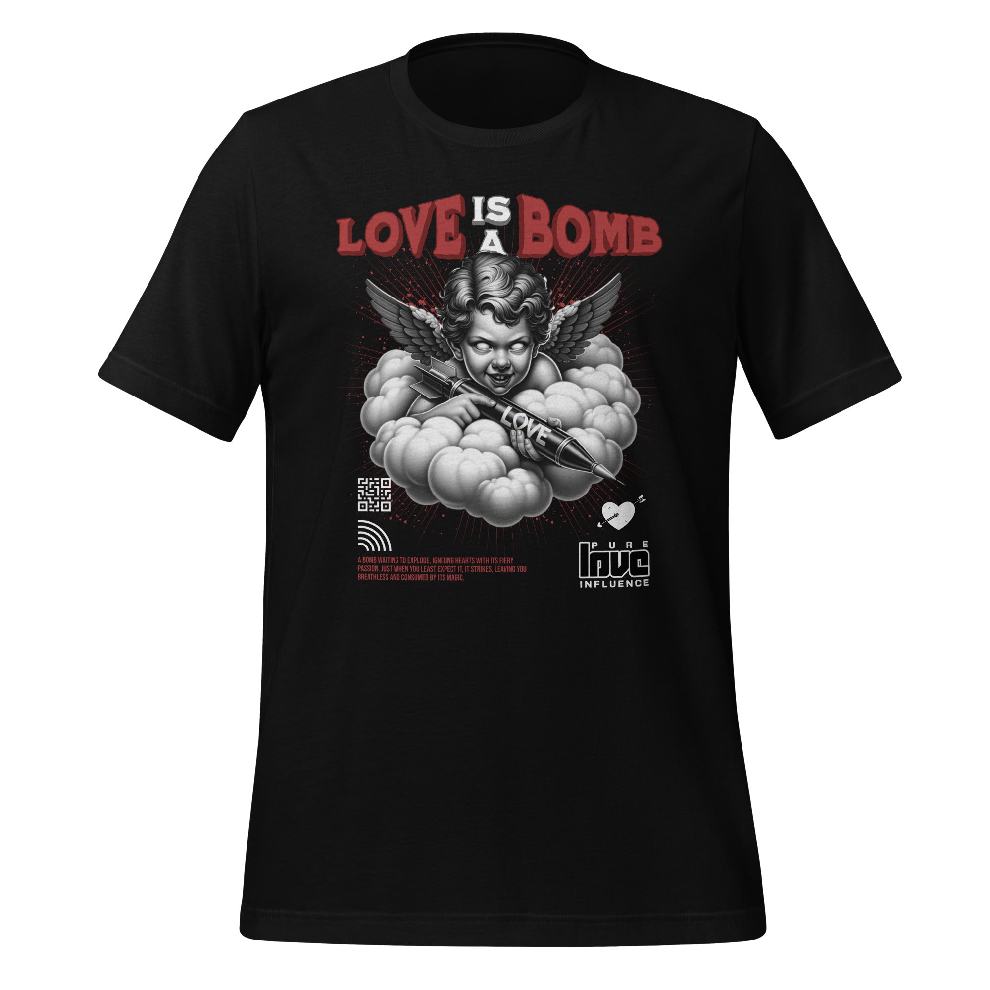 Love is a Bomb Unisex t-shirt