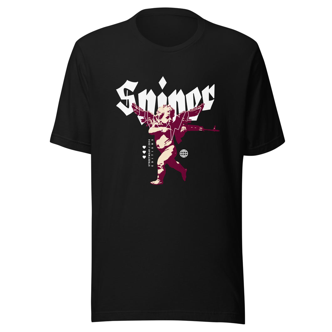 Sniper Angel Unisex t-shirt