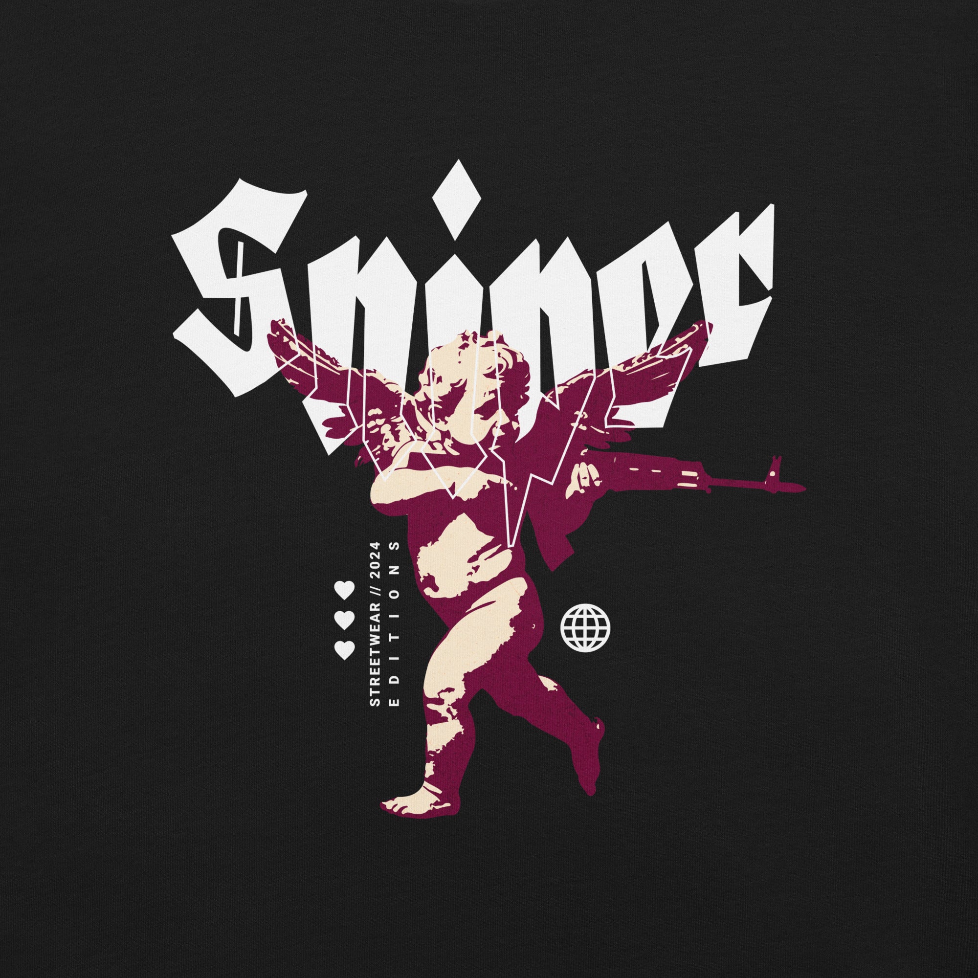 Sniper Angel Unisex t-shirt