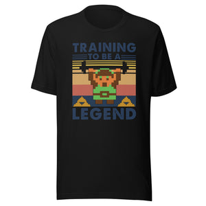Training to become a Legend Unisex t-shirt