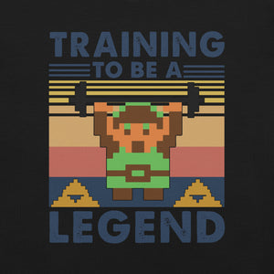 Training to become a Legend Unisex t-shirt