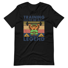 Training to become a Legend Unisex t-shirt