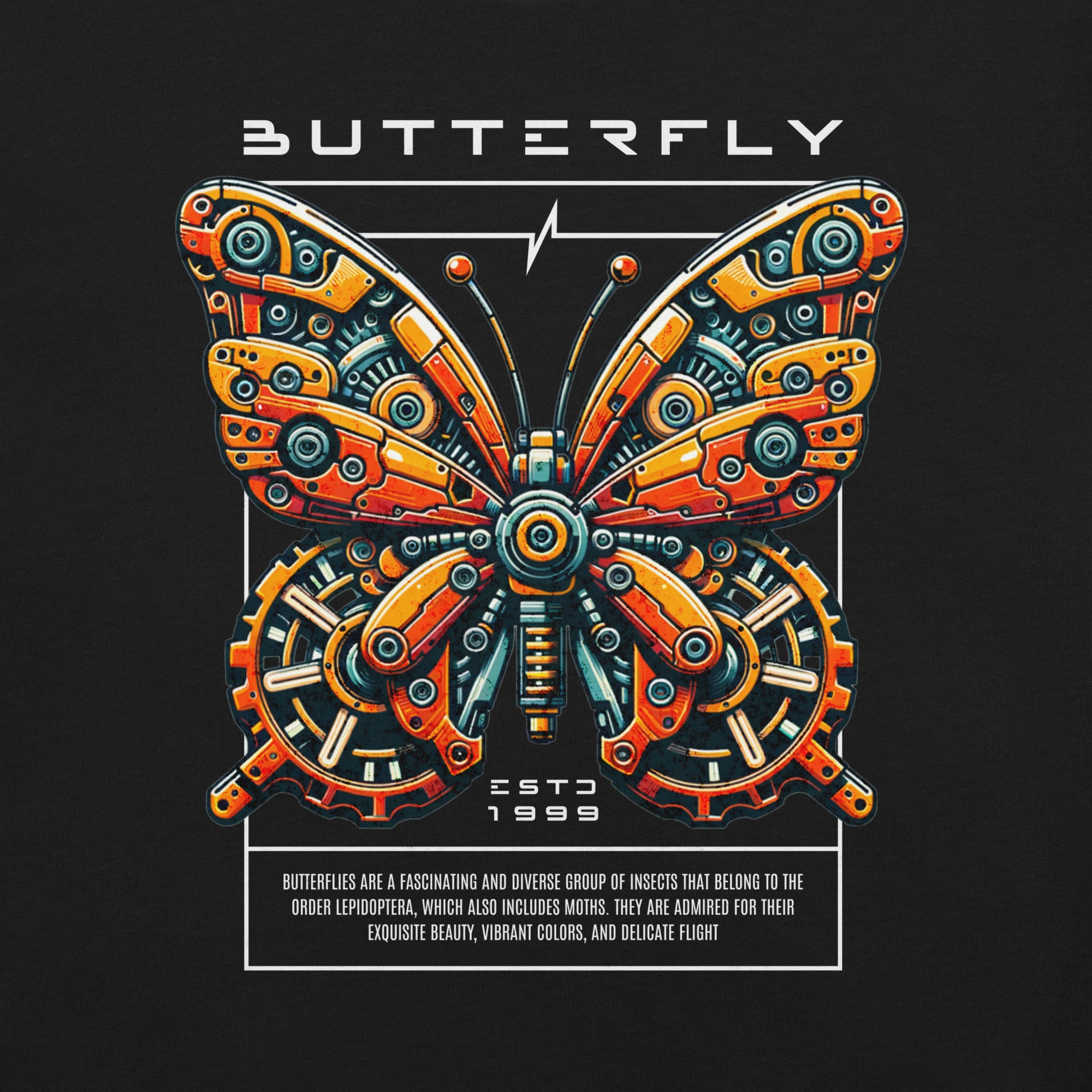 Mechanical Butterfly Unisex t-shirt