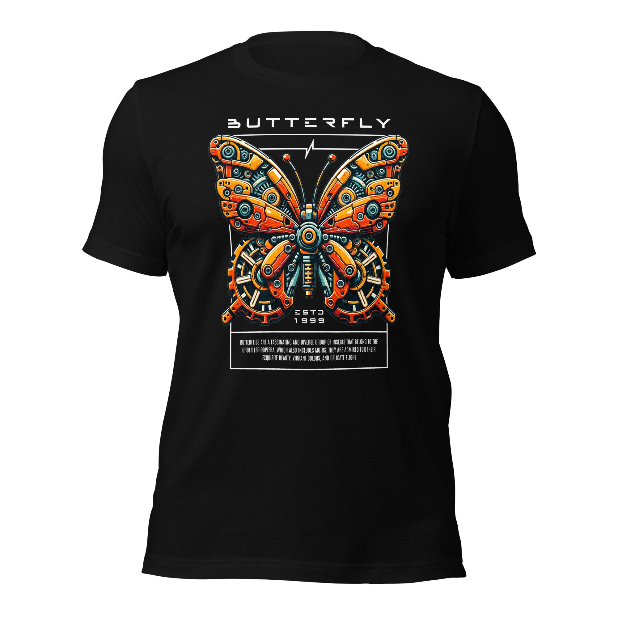 Mechanical Butterfly Unisex t-shirt