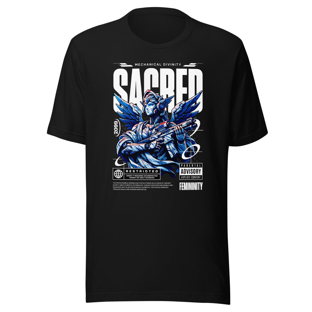 Sacred Mechanically Divinity Unisex t-shirt