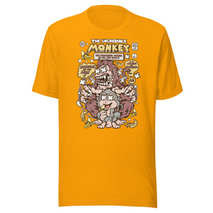 THE INCREDIBLE MONKEY Unisex t-shirt