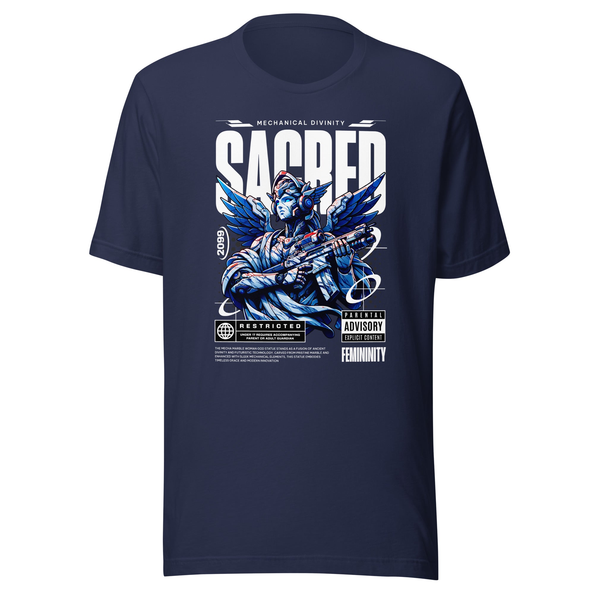 Sacred Mechanically Divinity Unisex t-shirt