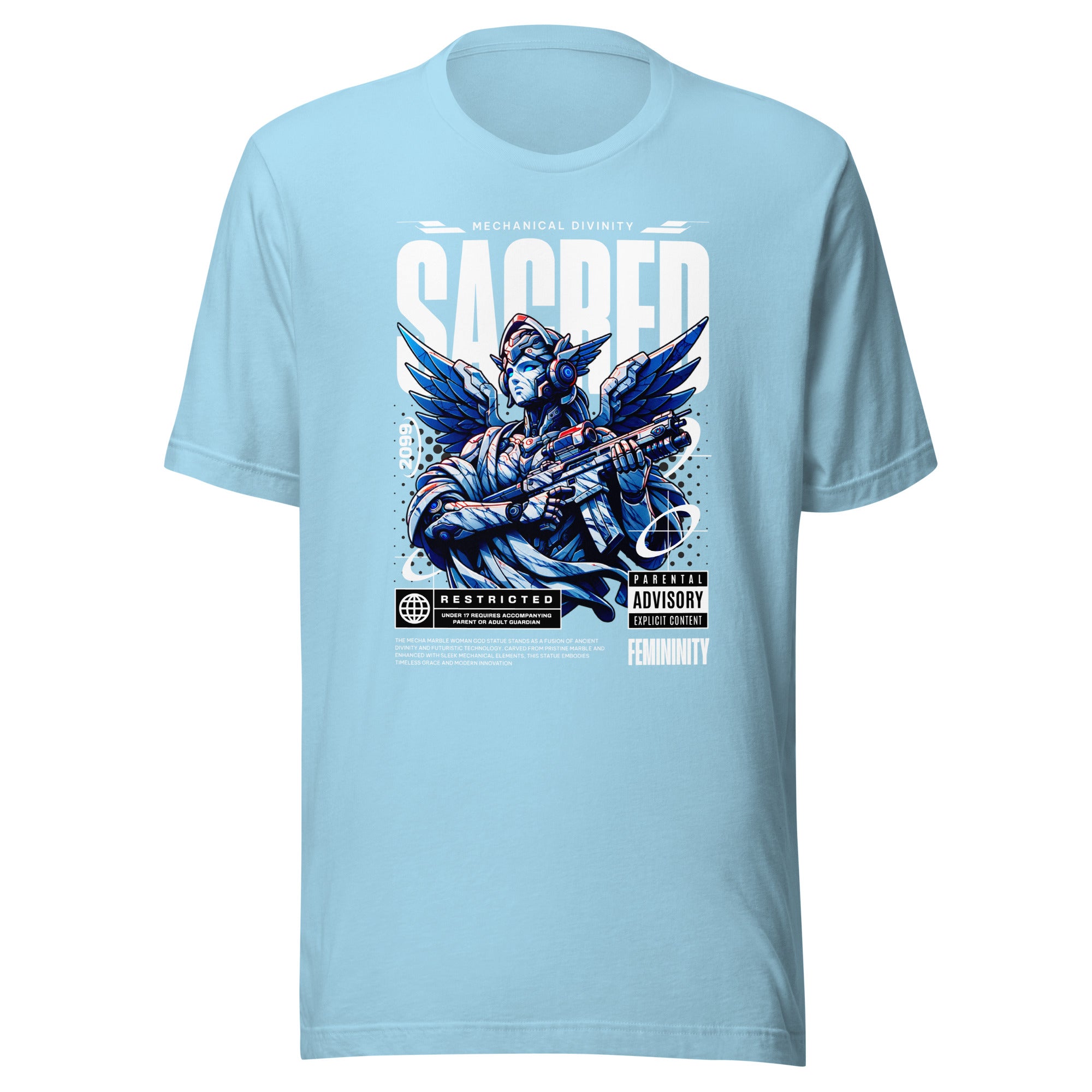 Sacred Mechanically Divinity Unisex t-shirt