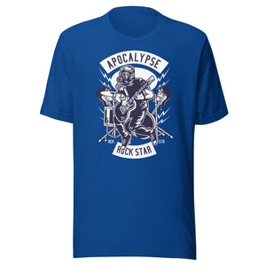 Apocalypse Rock Star Unisex t-shirt