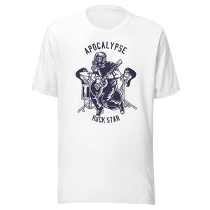 Apocalypse Rock Star Unisex t-shirt